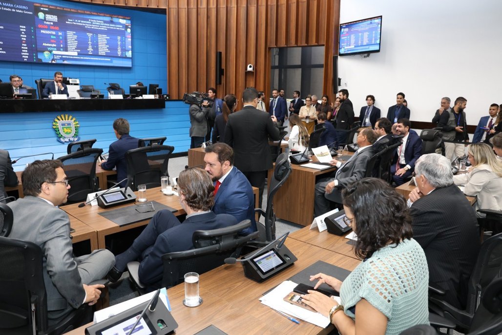 Plenário da ALEMS / Foto: Wagner Guimarães