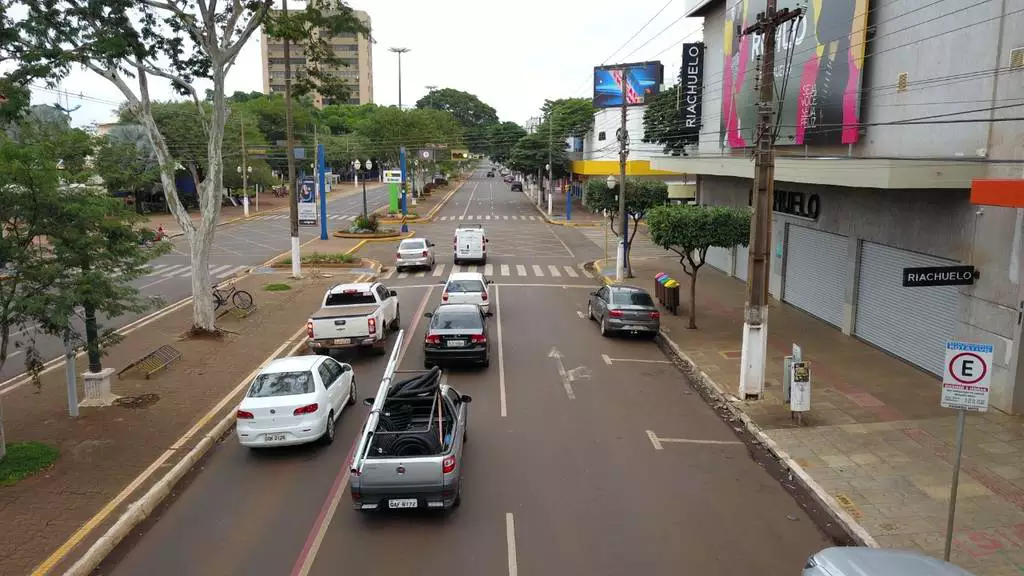 Avenida Marcelino Pires (Foto: Eliel Oliveira)