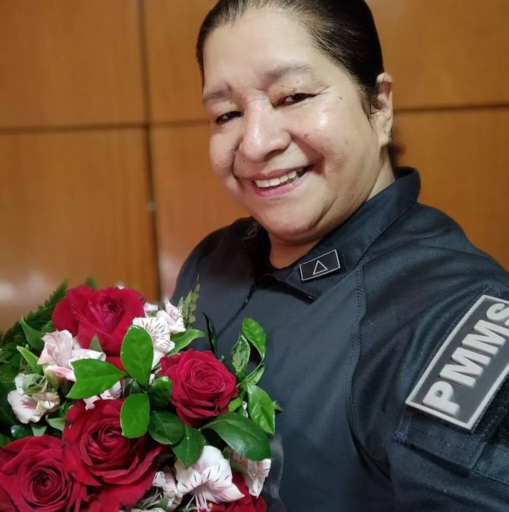 Marlene de Brito Rodrigues, militar encontrada morta (Foto: Divulgação)..