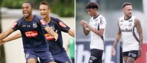 Robinho Jr. é vaiado na fronteira após suposto atrito com Neymar