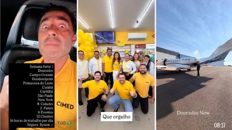 CEO da Cimed cumpre agenda de 16 horas em Dourados e Campo Grande