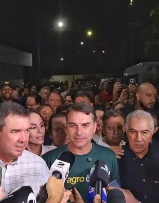 Flávio confirma Azambuja ao Senado e diz que 2ª vaga do PL em MS sairá por pesquisa
